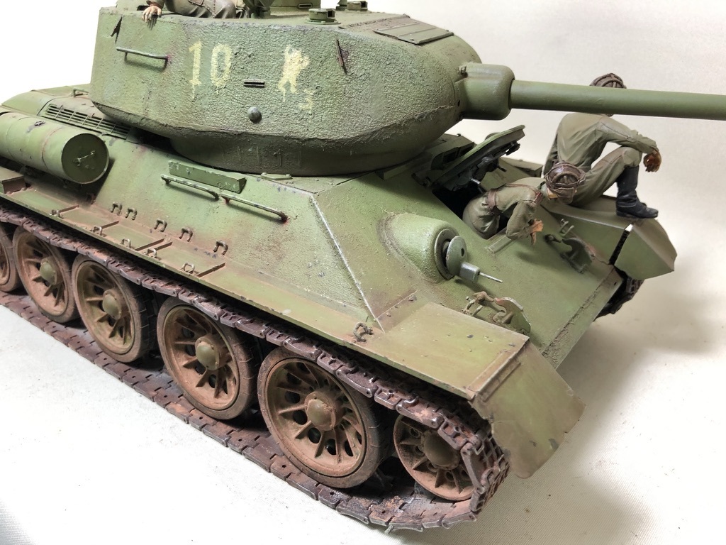 von Lappes: Baubericht in Kurzform -T34/85 von Trumpeter 1:16 40063539