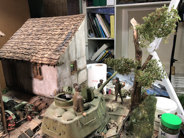 von Lappes: Baubericht und Vorstellung des Dioramas in 1:16 "die Belgrad Offensive" - Seite 4 40861310