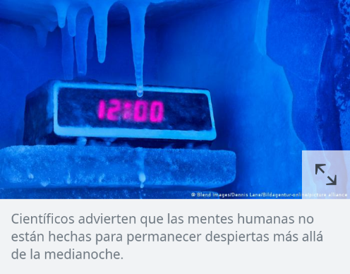 Los humanos no estamos hechos para estar despiertos después de medianoche, advierten científicos Scree198