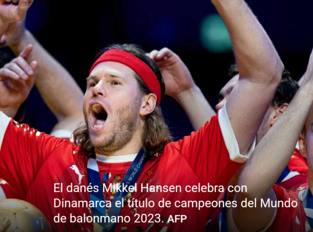 El campeón del mundo Mikkel Hansen será baja indefinida por "síntomas de estrés" Scree324