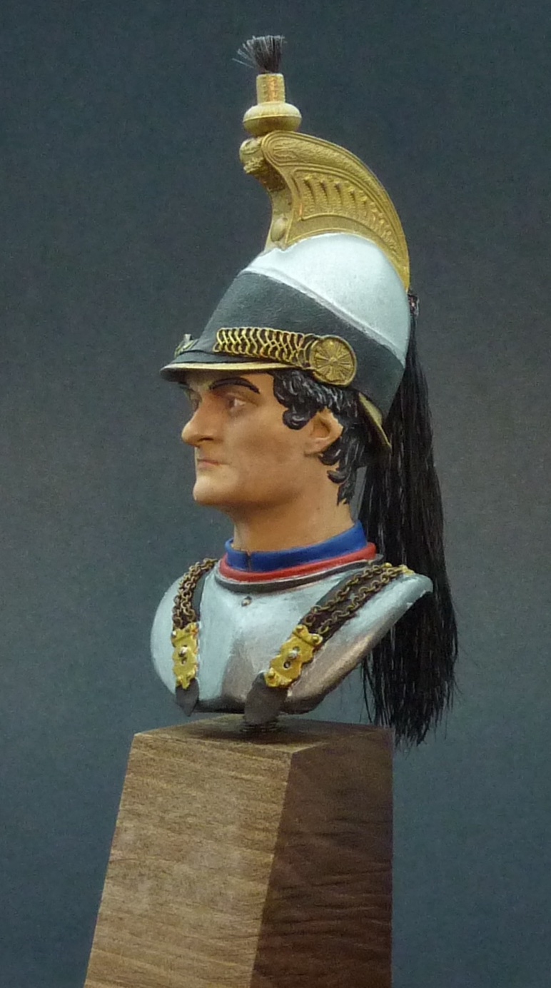modelisation buste Monarchie de Juillet et Second Empire Cuiras10
