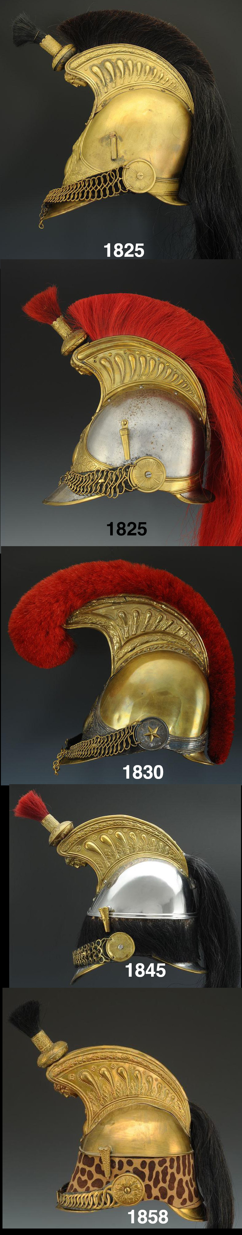 modelisation buste Monarchie de Juillet et Second Empire Evolut10