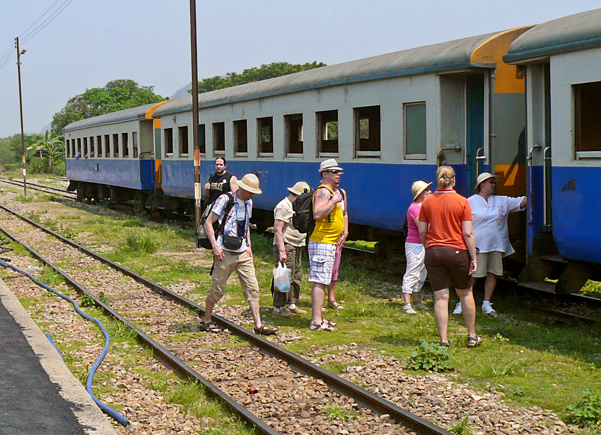 Galerie photos: ambiances ferroviaires en Thaïlande. Thaila17