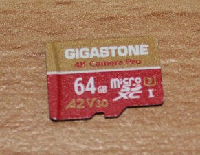 Carte mémoire non compatible Dji Mini 3 Gigast10