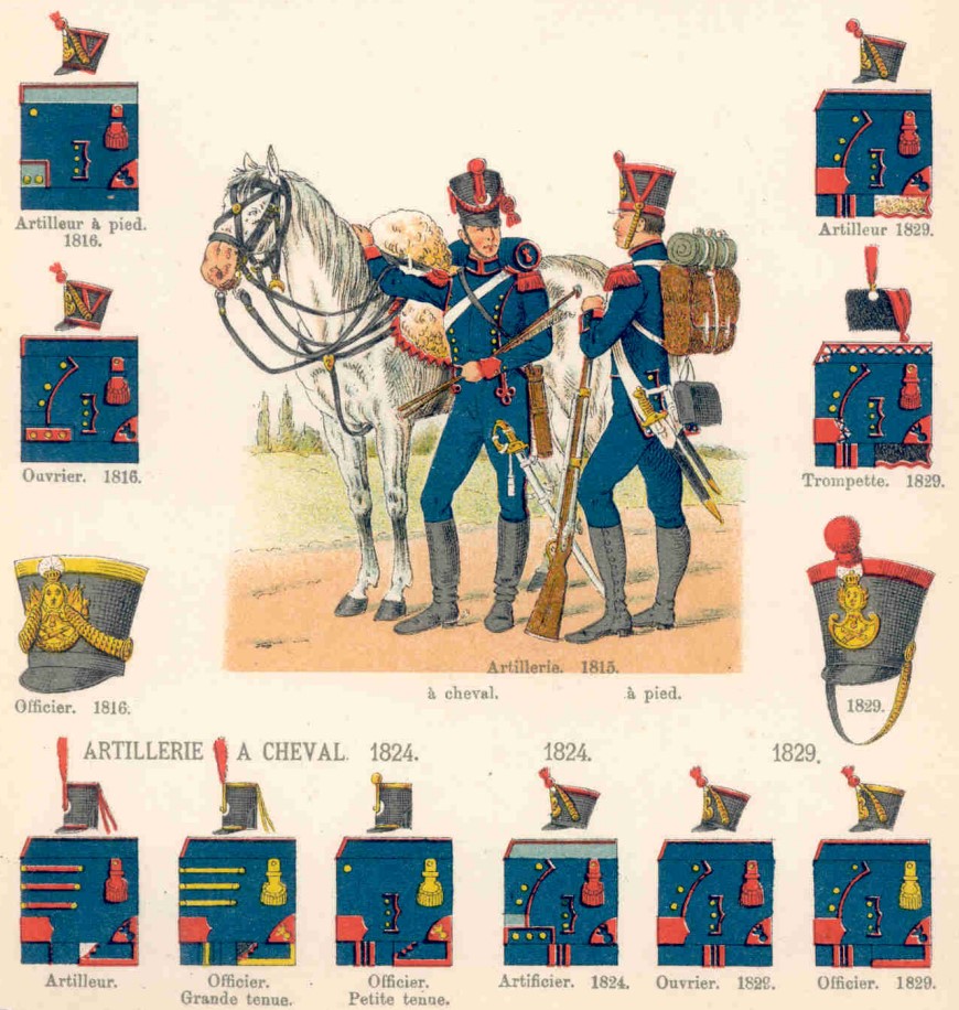 Identification uniforme portrait Empire 1815-110