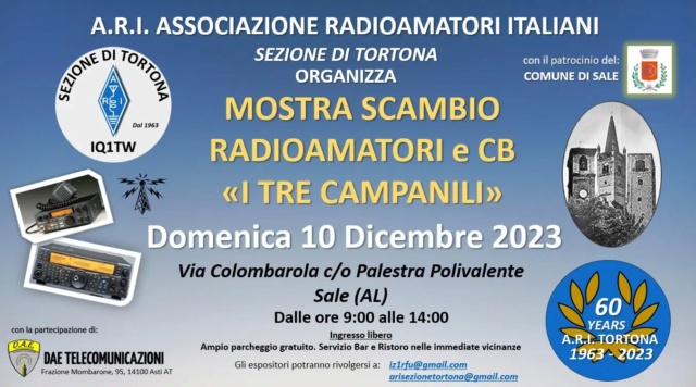 ARI Tortona - Mostra Scambio 10 dicembre 2023 a Sale (AL) Mostra10