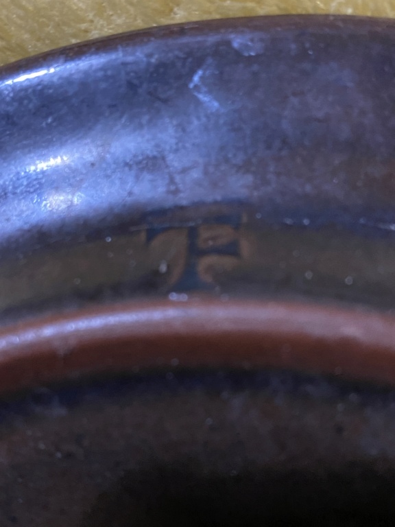 Help Identifying Stoneware Please, TF mark - Tricia Francis  Img_0513