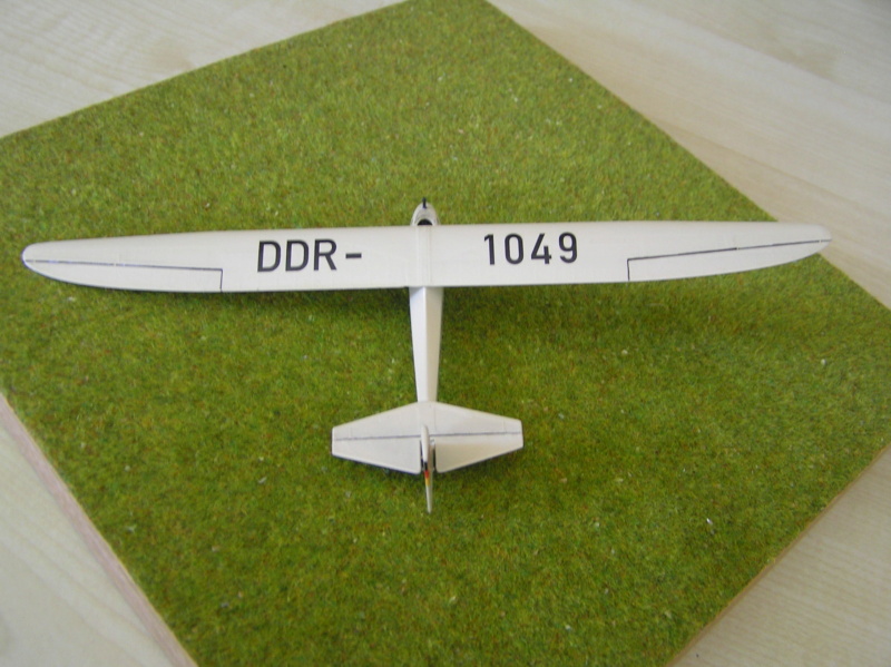 [AZ models], planeurs Grunau baby IIb, RDA 1950. P1010221