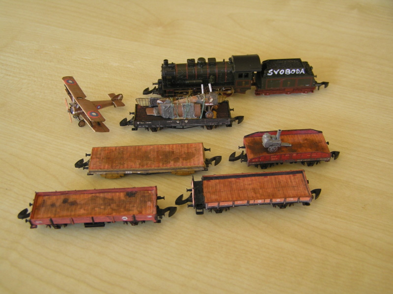 Train blindé Orlik des légions tchéques WW1, papier+Märklin - Page 6 P1020018