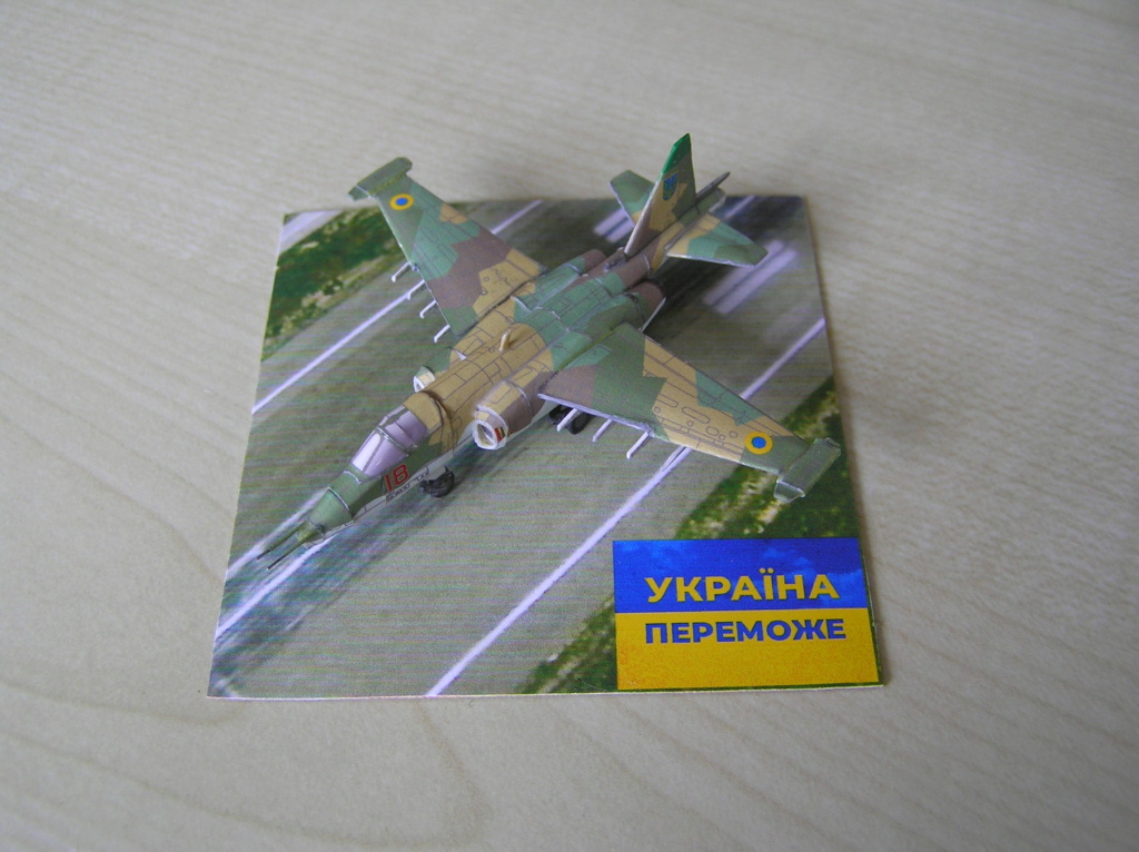 [der Kampflieger] 1/200 - Sukhoï Su-25 Frogfoot  Ukraine   (papier) P4240013