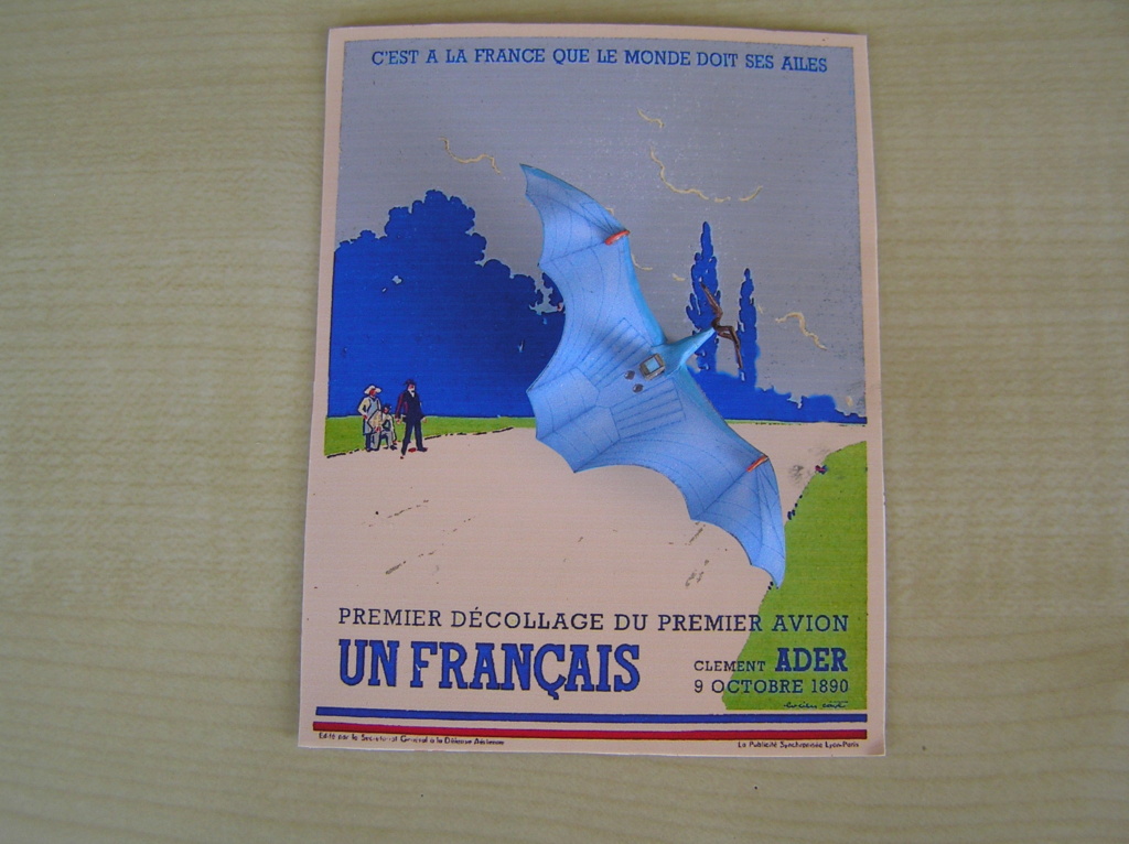  "C'est à la France que le monde doit ses ailes" 1783/1890/1909/1910/1913/1930 -1/200 P4290012