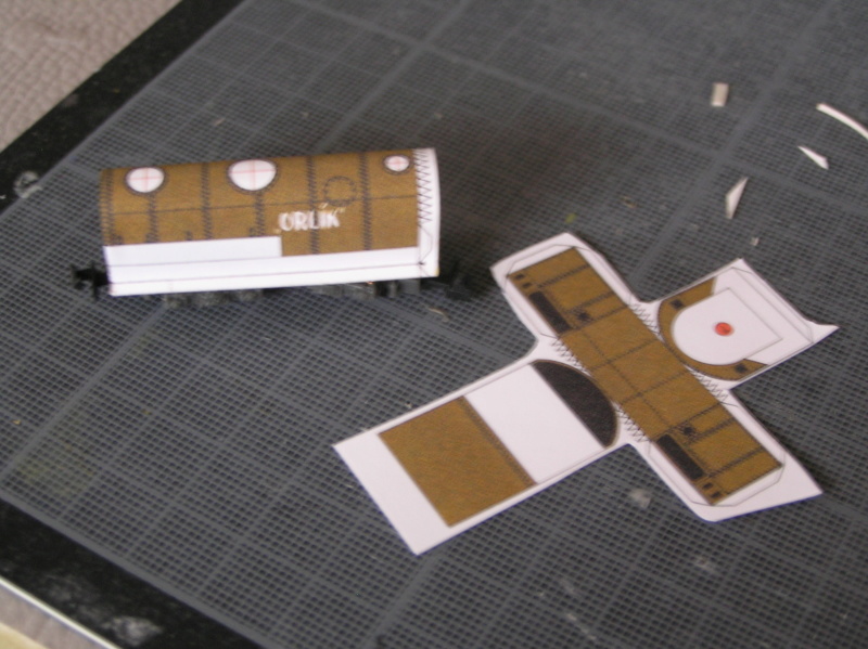 Train blindé Orlik des légions tchéques WW1, papier+Märklin Pa100013