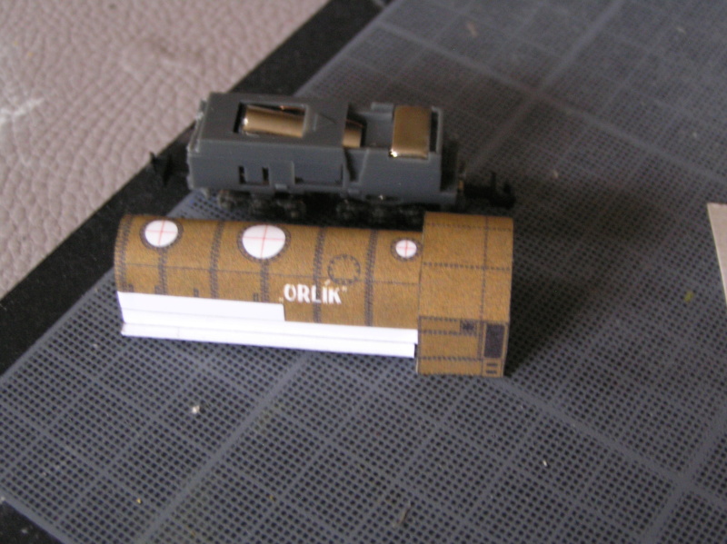 Train blindé Orlik des légions tchéques WW1, papier+Märklin Pa100014