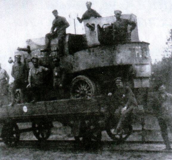 Train blindé Orlik des légions tchéques WW1, papier+Märklin - Page 2 Putilo10