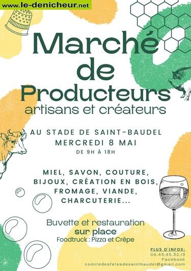 e08 - MER 08 mai - ST-BAUDEL - Marché de Producteurs, Artisans et Créateurs . 000_011