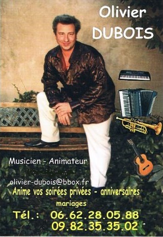 p21. Olivier DUBOIS -  Animations musicales avec accordéon / chant / clavier /guitare Ccf18010