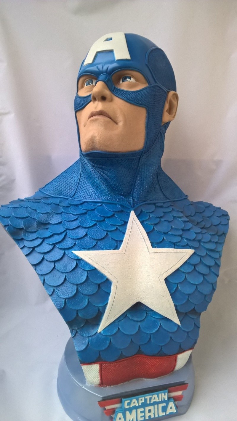 Captain America buste taille réelle by Jonas Wp_20117