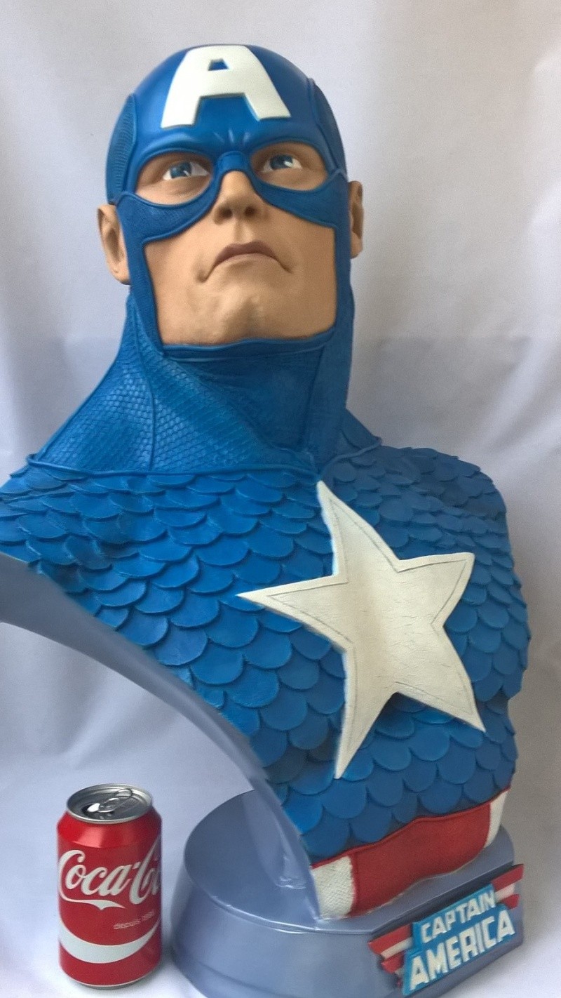 Captain America buste taille réelle by Jonas Wp_20124