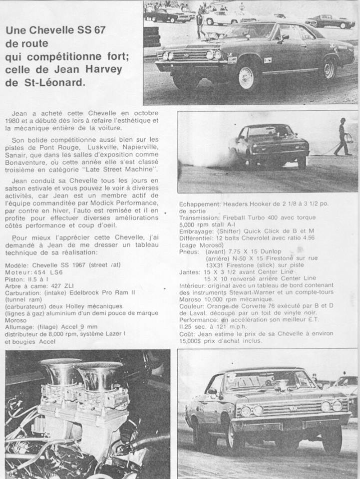  Palmares de 10 Chevelle historique (1964 a 1977) 94709310