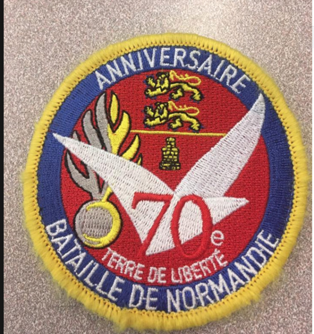 PATCHS COMMEMO D-DAY - OFFICIELS ET ASSOCIATIFS Capt1091