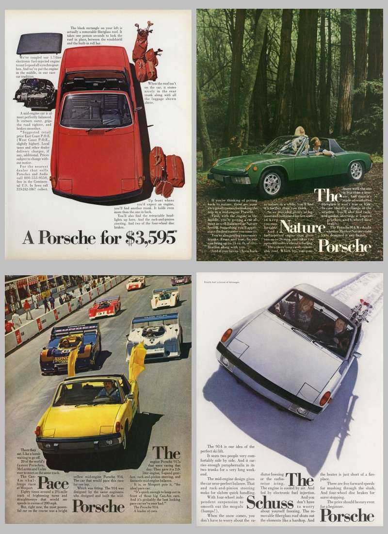 Publicités d'époque: Porsche 914 USA Planch17