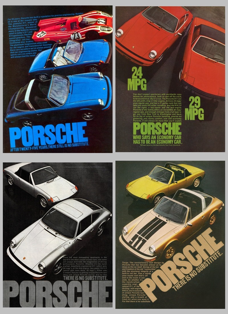 Publicités d'époque: Porsche 914 USA Planch23