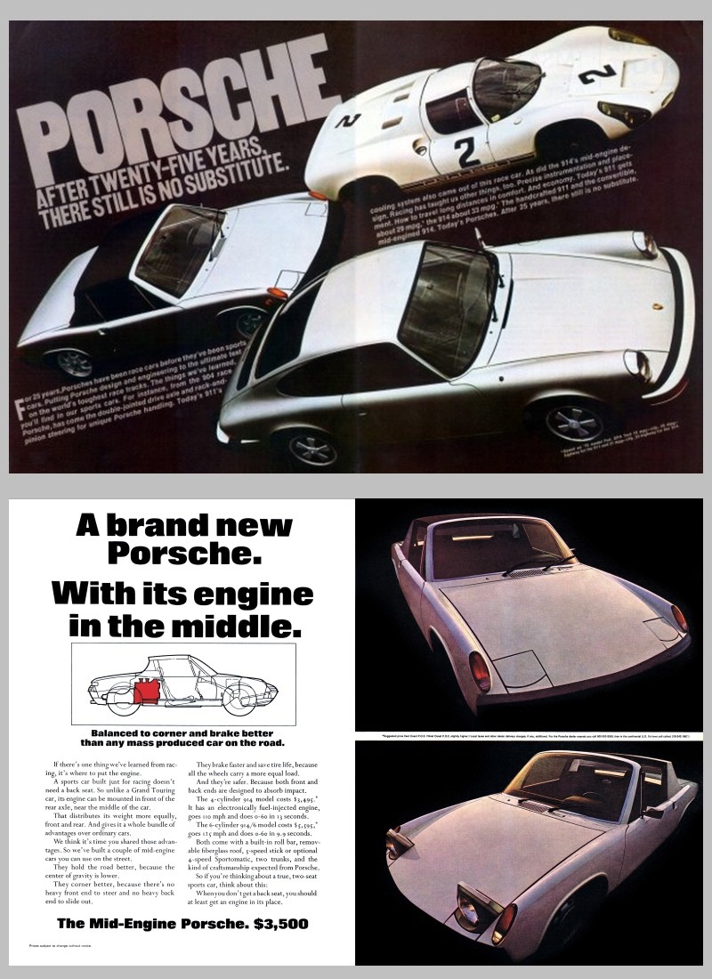 Publicités d'époque: Porsche 914 USA Planch25