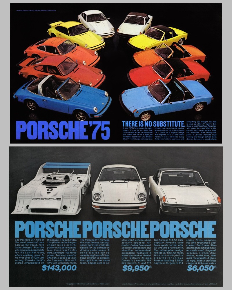 Publicités d'époque: Porsche 914 USA Planch26