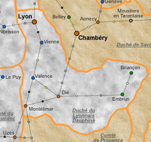 Guide pratique du Lyonnais-Dauphin Carte_10