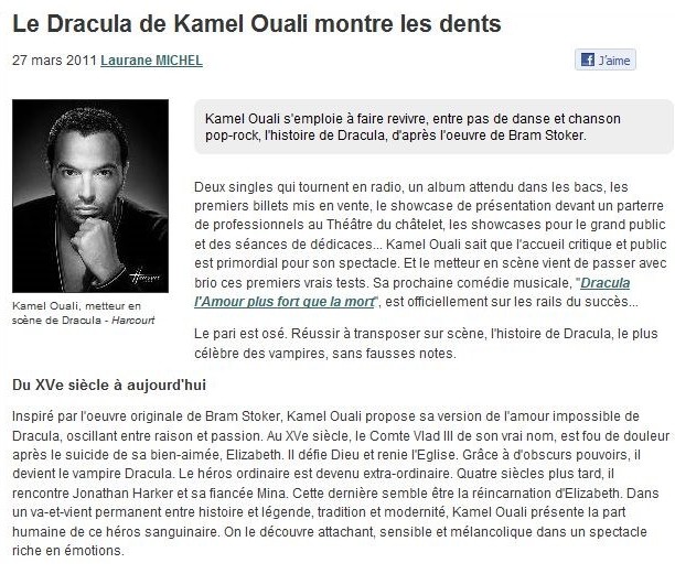 Le Dracula de Kamel Ouali montre les dents  Articl15