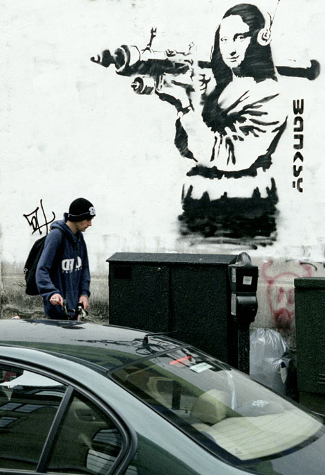 Banksy, un artiste engag Rocket10