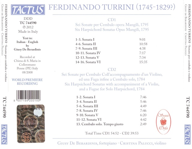 Ferdinando Turrini (1745-1820) Docume10