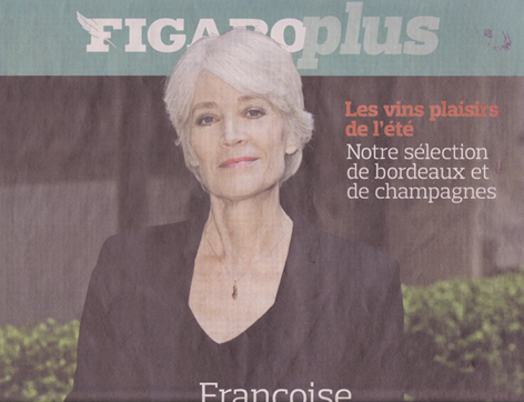 FH en couverture de Figaro PLus Figaro15
