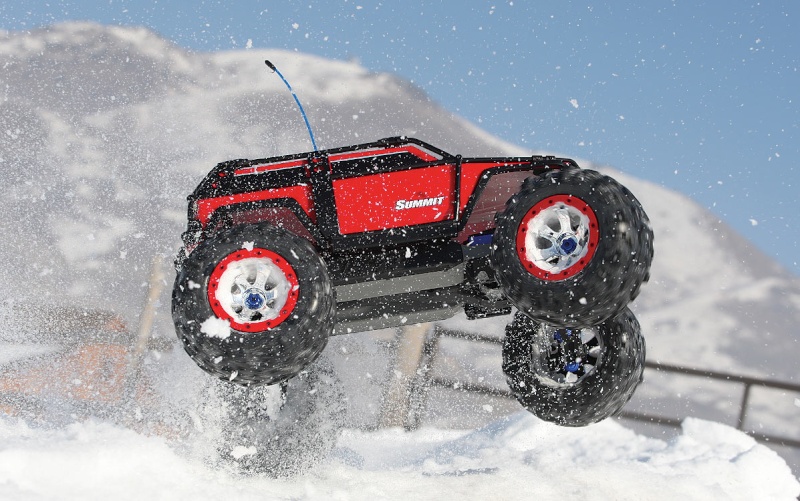 Rc car action, Summit: Neige et test ultime 5610_s10