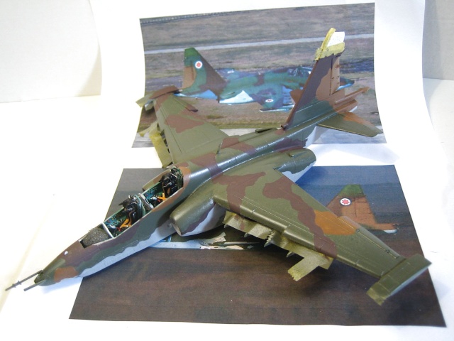 Sukhoi Su25  Frogfoot biplace [UNDA] 1/72 Su25-118