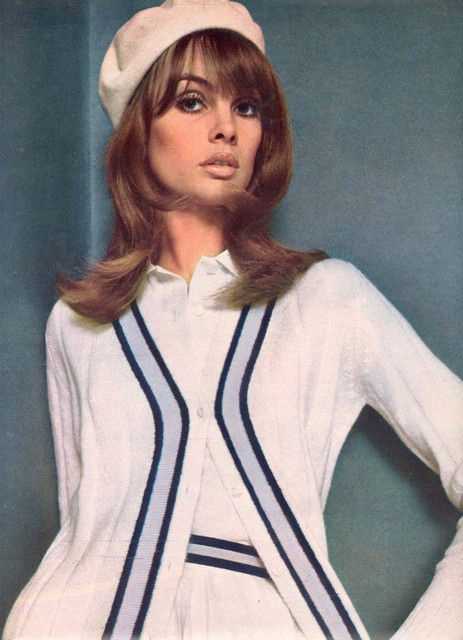 Jean Shrimpton - French Elle - June 1965 1965-j16