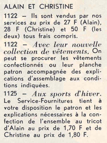 Alain et Christine dans le magazine "Femmes d'aujourd'hui" - 1966 Femmes11