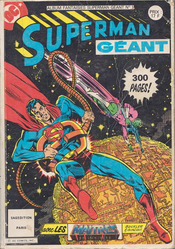 Les Comics DC SUPERMAN Géants et rééditions Superm14