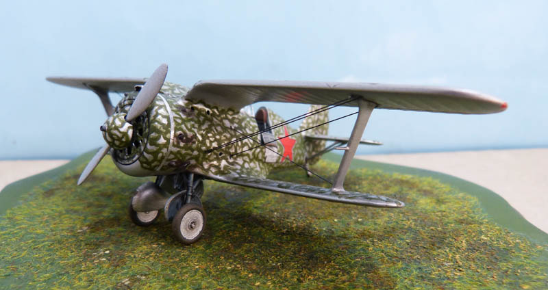 Polikarpov I153 Chaika sur le Khalkhin Gol, en Mongolie - Base Heller. 1/72 (VINTAGE) I153_811