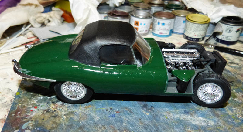 JAGUAR Type E Cabriolet - 1/24. Jaguar16