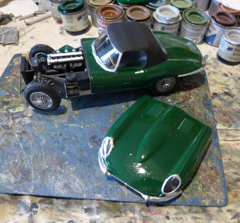 JAGUAR Type E Cabriolet - 1/24. Jaguar20