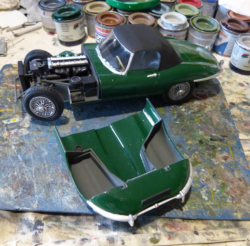 JAGUAR Type E Cabriolet - 1/24. Jaguar21