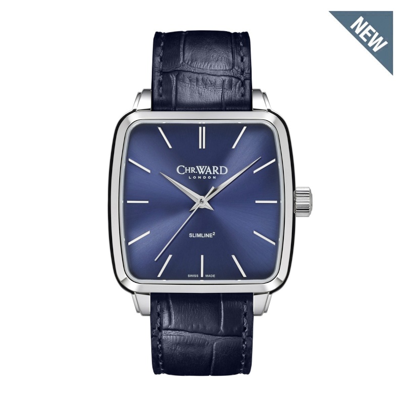 ward - Christopher Ward C5 Malvern Slimline Square C5-sq-10