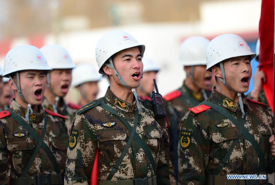 Chinese Armed Police digital uniform Chine-12