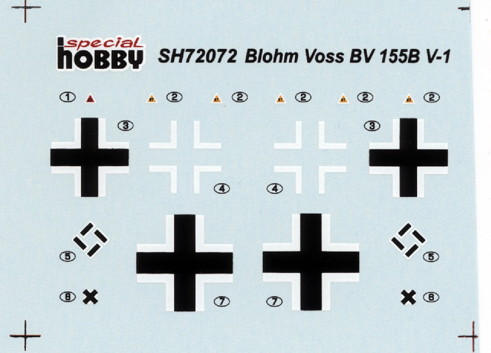 Blohm & Voss BV 155B (V-1) "Karawanken" (1:72, Special Hobby SH 72072) Bv_55514