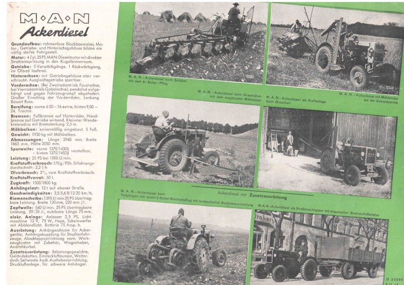 M.A.N. le spécialiste allemand du tracteur 4 roues motrices - Page 4 2138