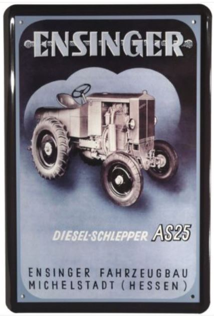 Ensinger  tracteur allemand Captu580