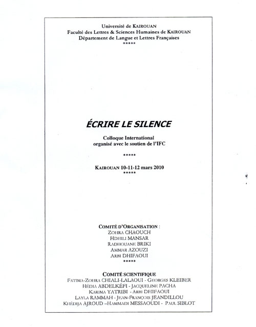 ECRIRE LE SILENCE Silenc11