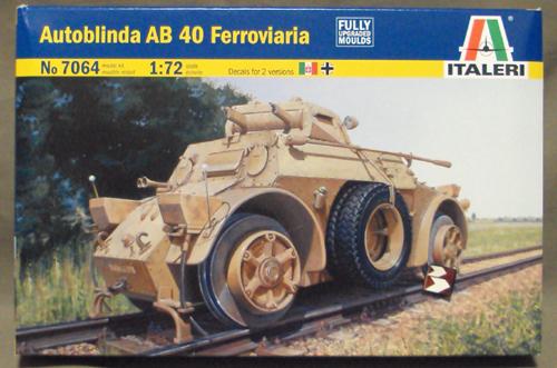 Autoblinda AB40 ferro - 1/72eme 0010
