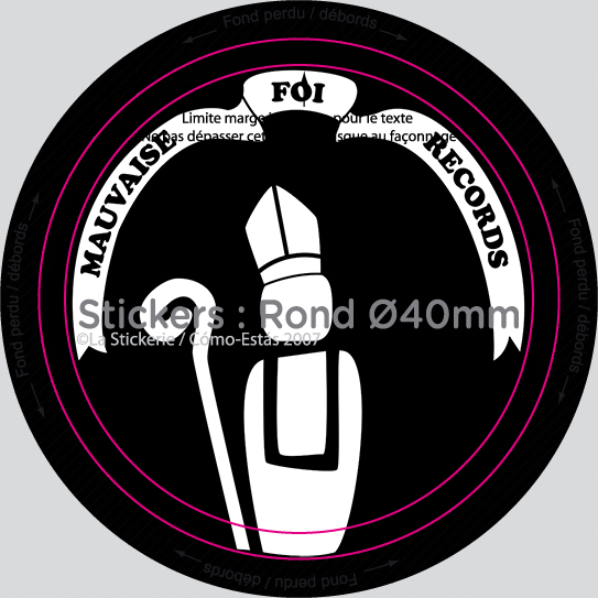Stickers Rond-410